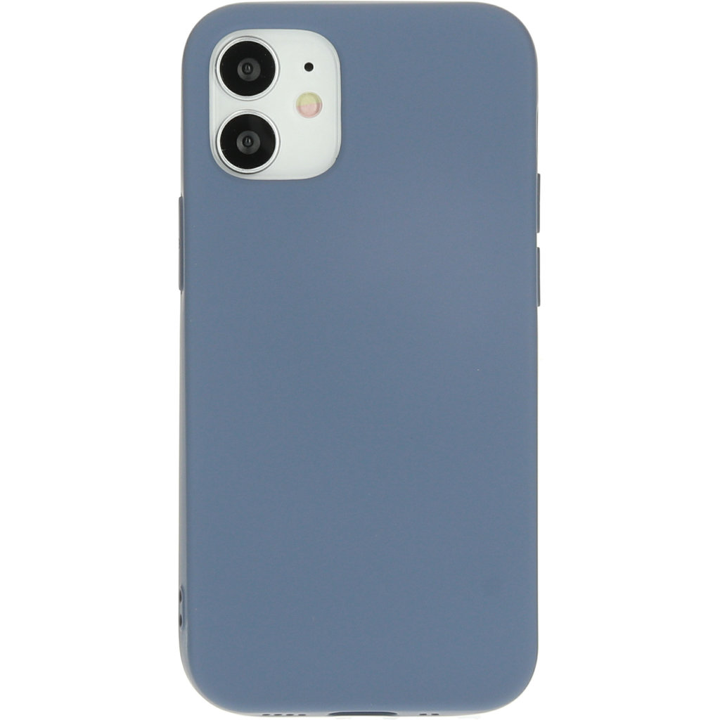 Mobiparts Silicone Cover Apple iPhone 12 Mini Royal Grey - Afbeelding 3
