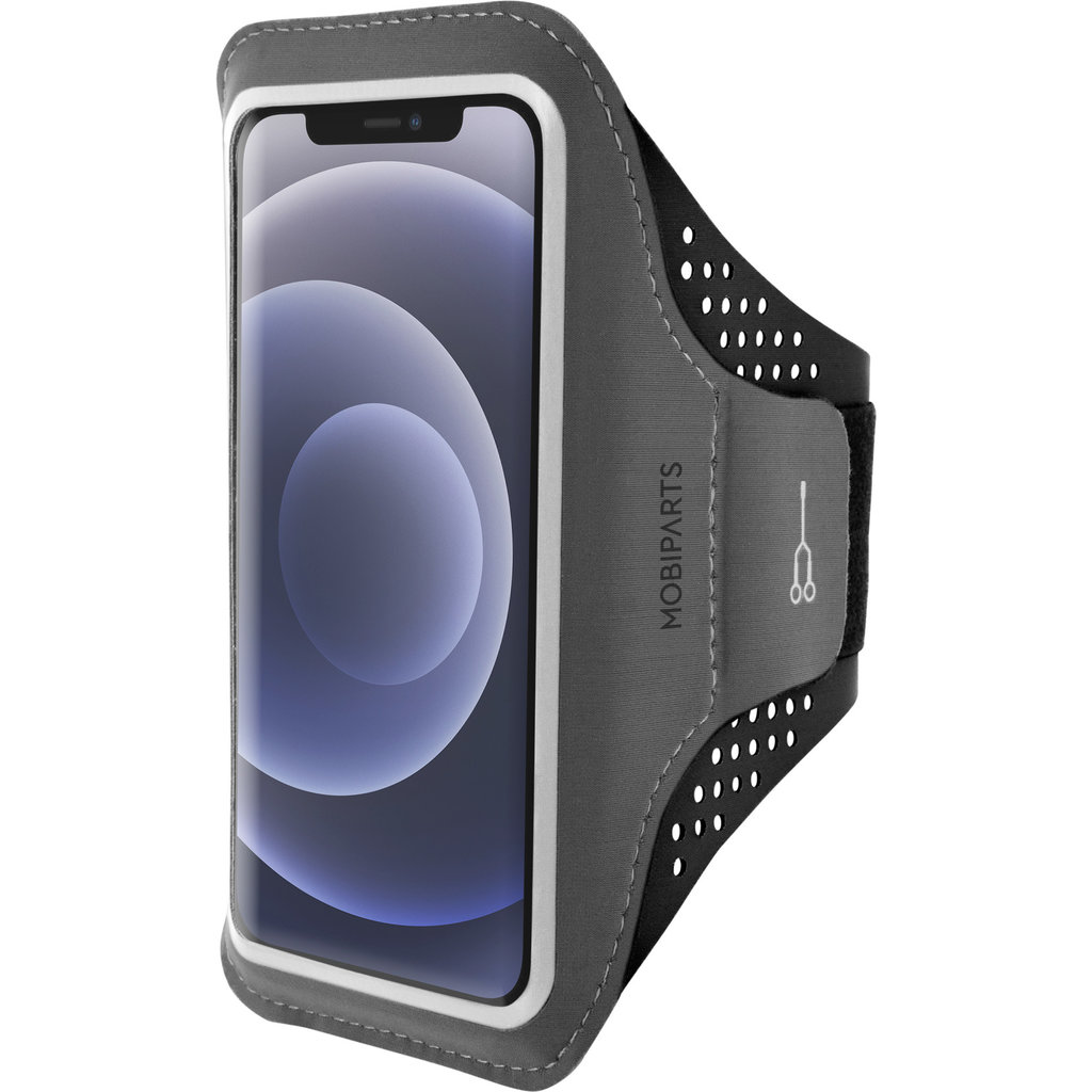 Mobiparts Comfort Fit Sport Armband Apple iPhone 12/12 Pro Black - Afbeelding 9