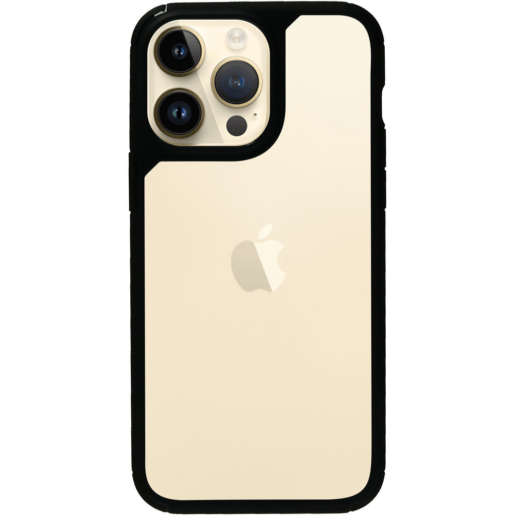 Mobiparts Rugged Clear Case Apple iPhone 14 Pro Max Black - Afbeelding 4