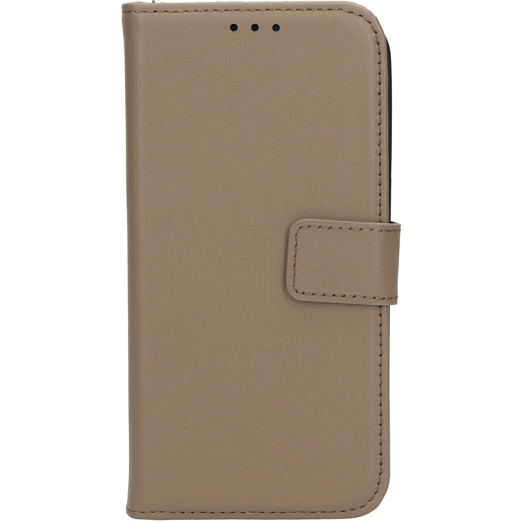 Mobiparts Leather 2 in 1 Wallet Case Apple iPhone 15 Pro Taupe - Afbeelding 2