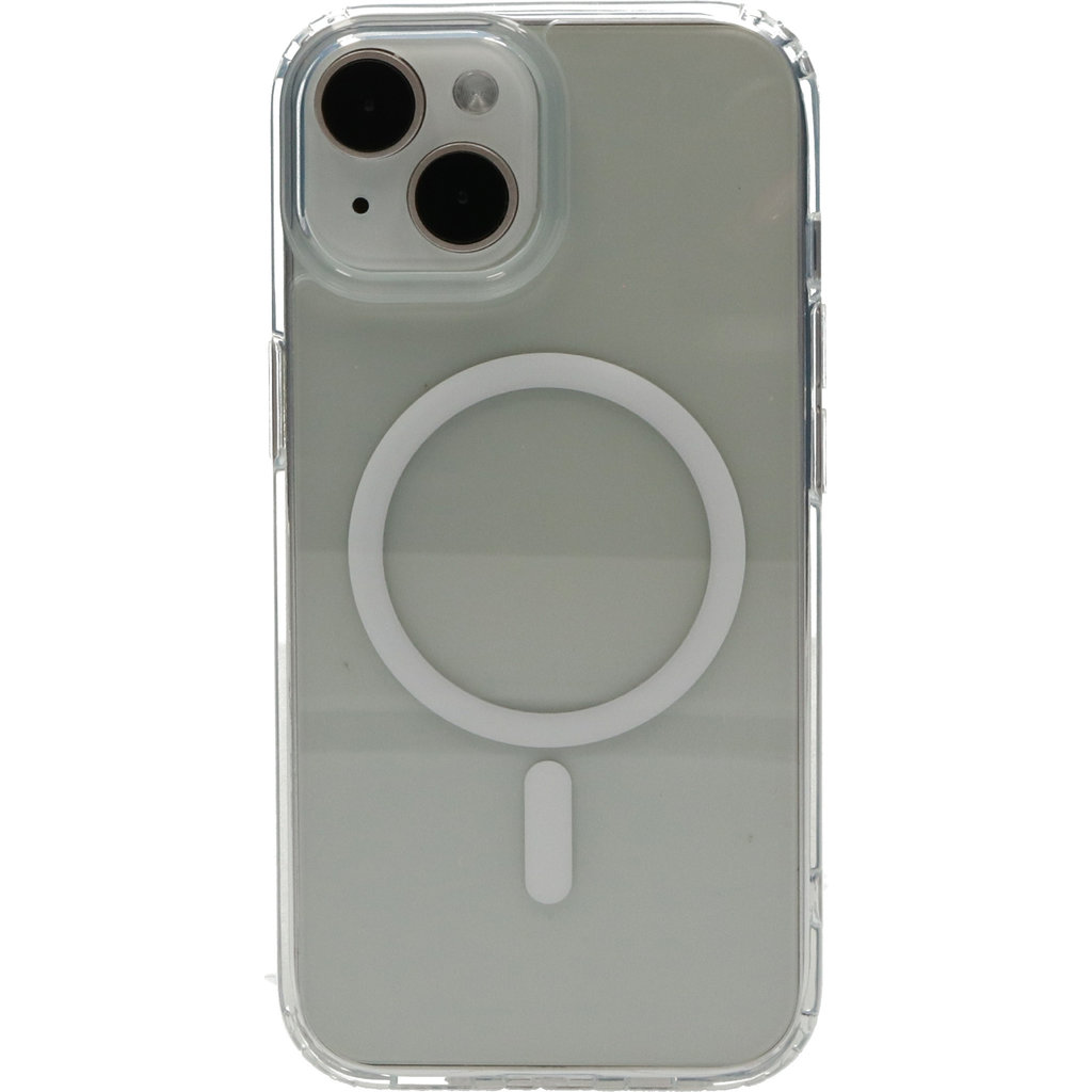 Mobiparts Hardcover Apple iPhone 15 Clear (Magsafe Compatible)