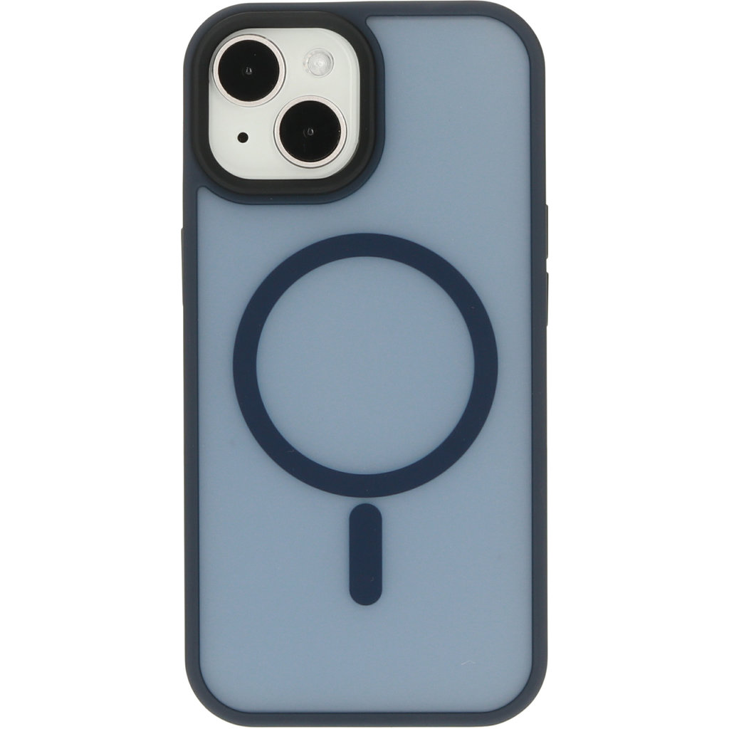 Mobiparts Hardcover Apple iPhone 15 Satin Blue (Magsafe Compatible) - Afbeelding 6