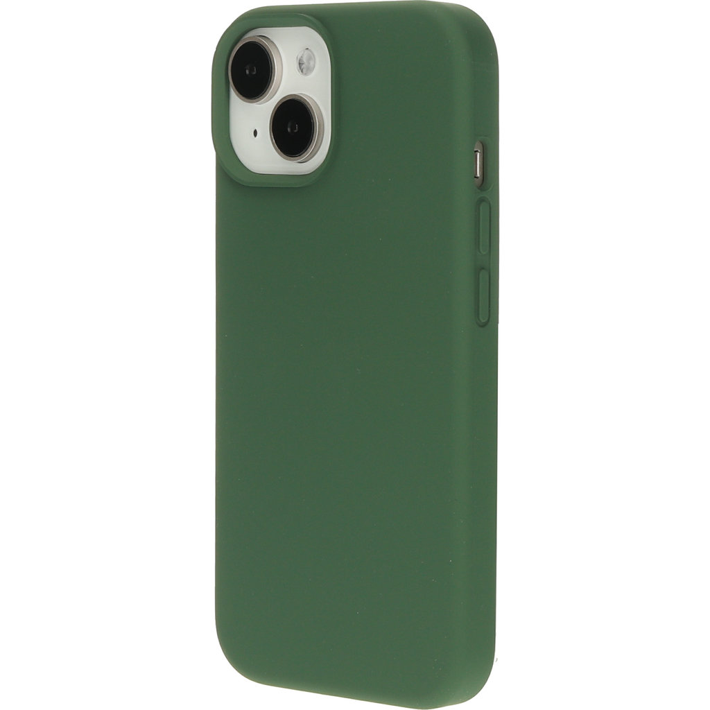 Mobiparts Silicone Cover Apple iPhone 15 Forest Green - Afbeelding 2