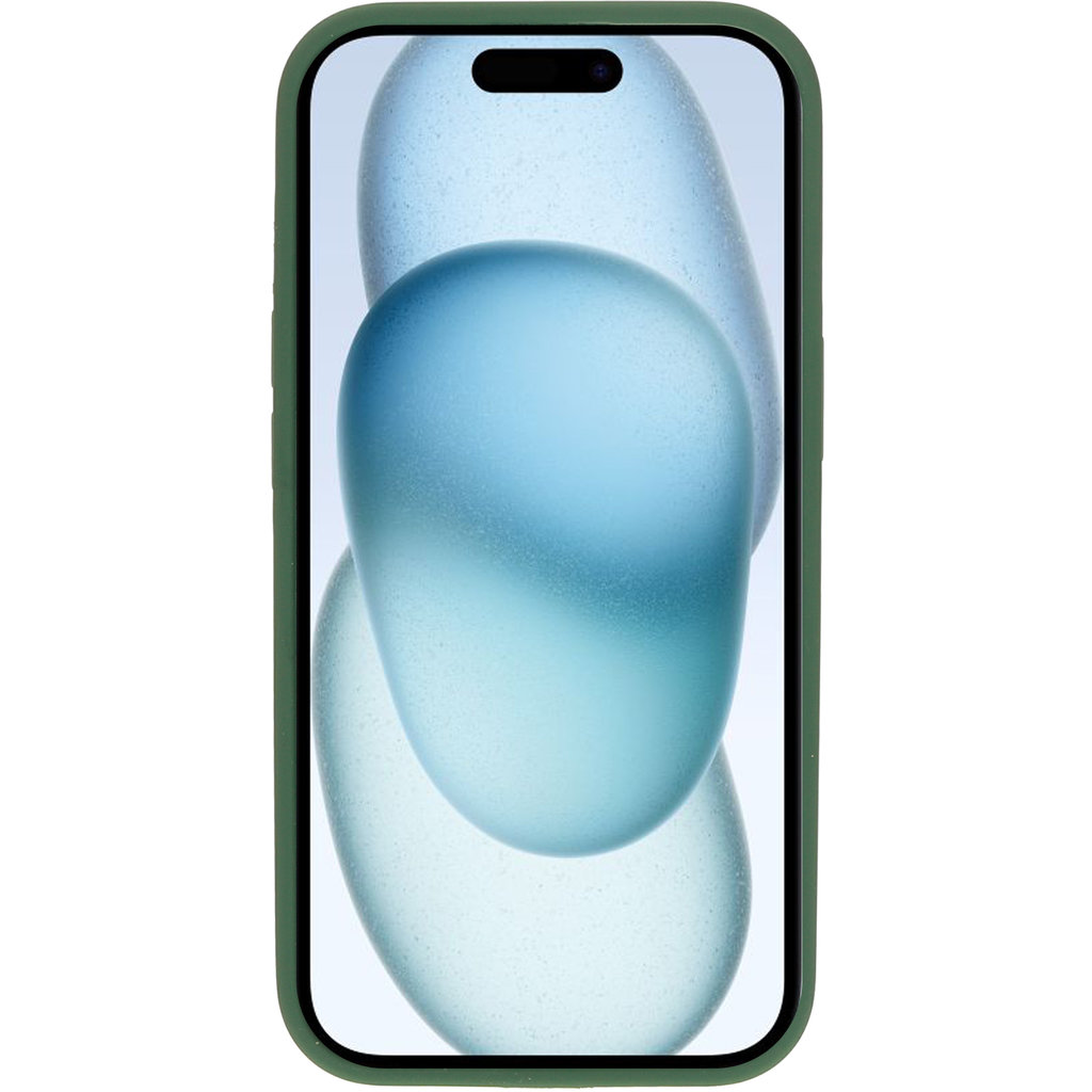Mobiparts Silicone Cover Apple iPhone 15 Forest Green - Afbeelding 4