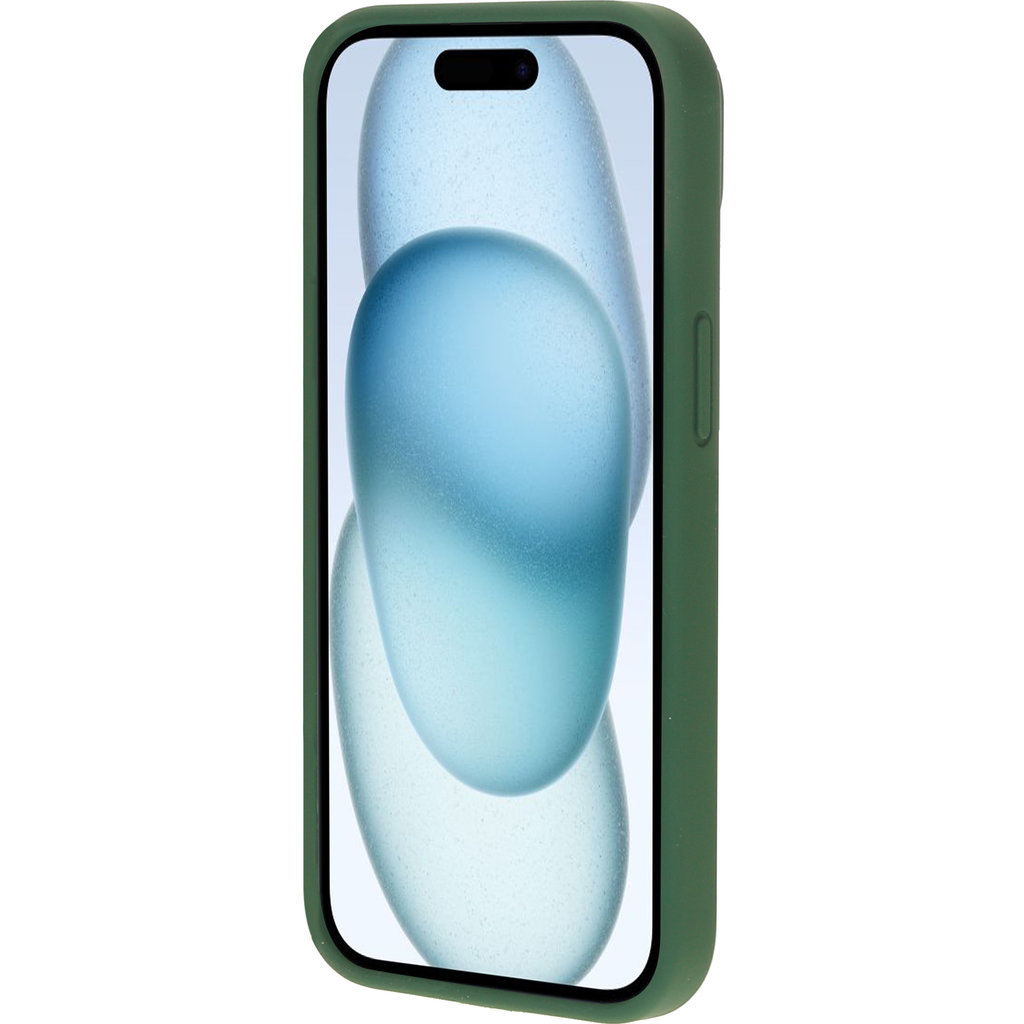 Mobiparts Silicone Cover Apple iPhone 15 Forest Green - Afbeelding 5