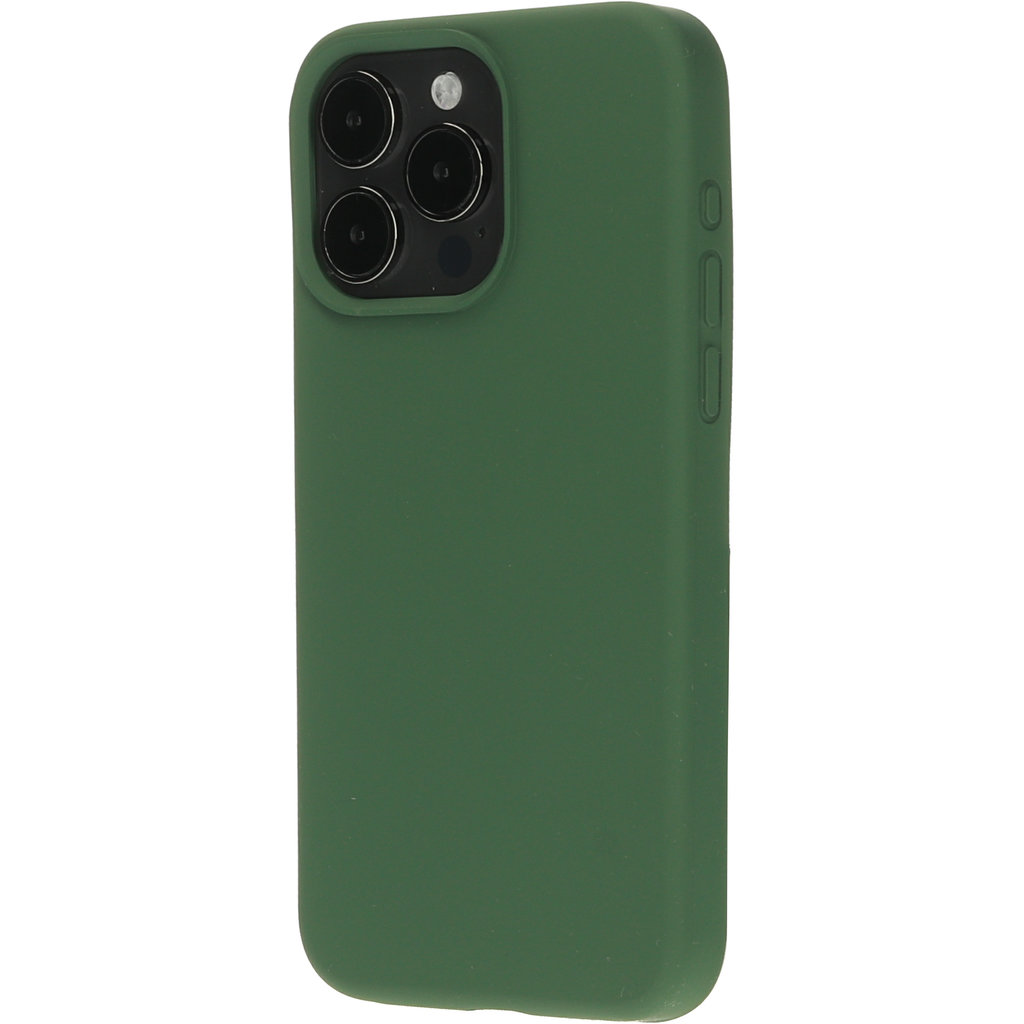 Mobiparts Silicone Cover Apple iPhone 15 Pro Max Forest Green - Afbeelding 2