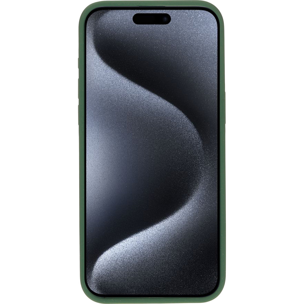 Mobiparts Silicone Cover Apple iPhone 15 Pro Max Forest Green - Afbeelding 4
