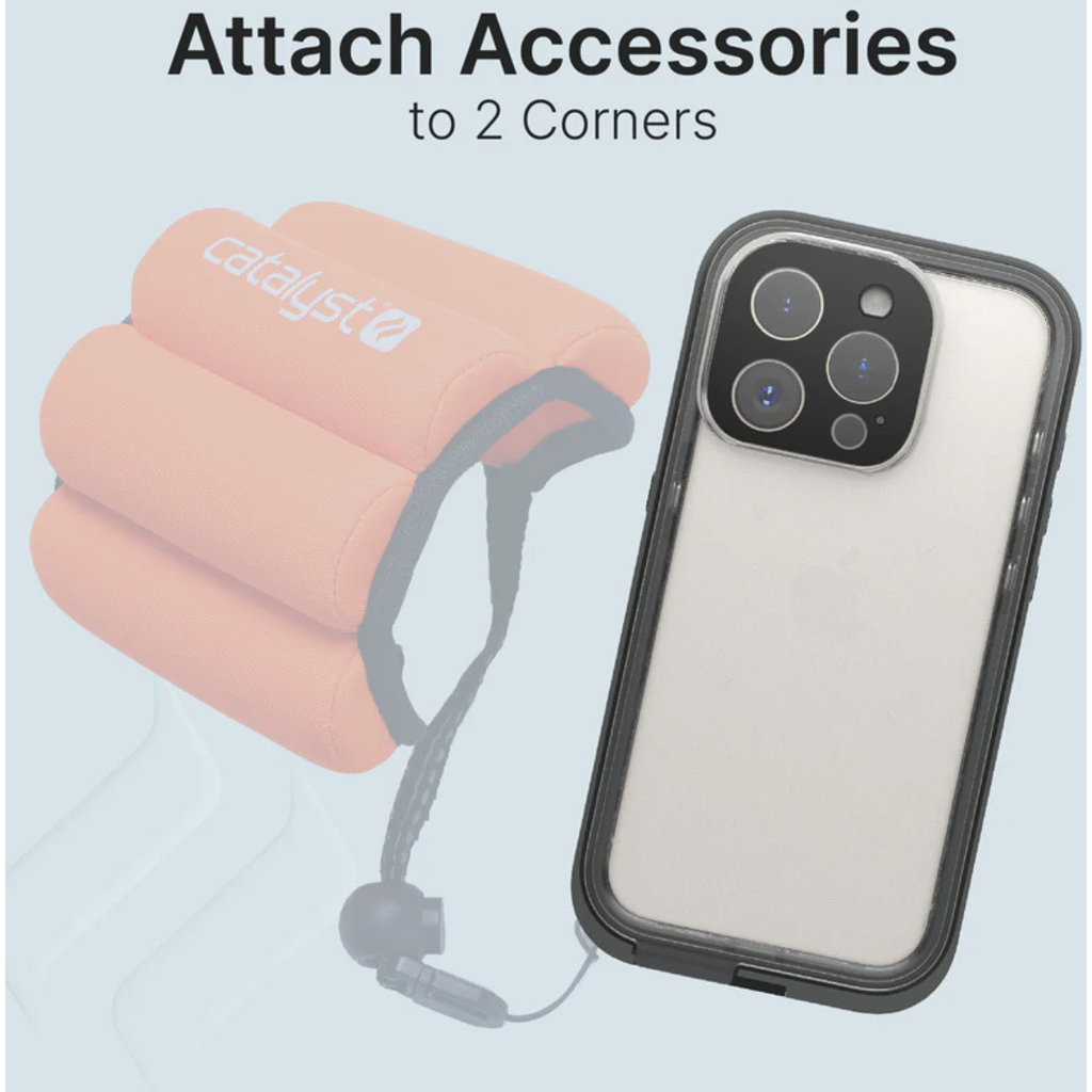 Catalyst Total Protection Case Apple iPhone 15 Pro Titanium Grey - Afbeelding 4