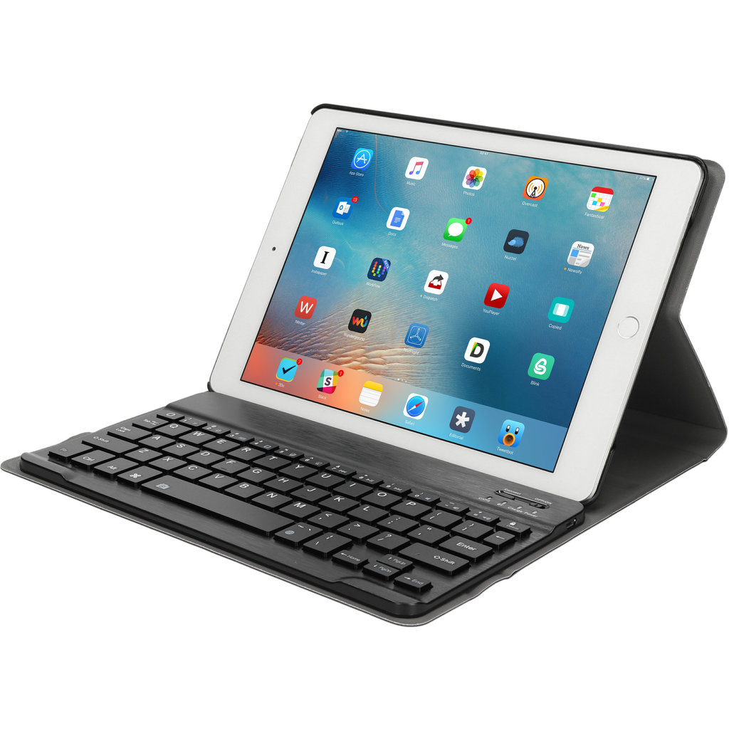 Mobiparts Bluetooth Keyboard Case Apple iPad Air /Air 2 / 9.7 (2017) /9.7 (2018) / Pro 9.7 Black - Afbeelding 9
