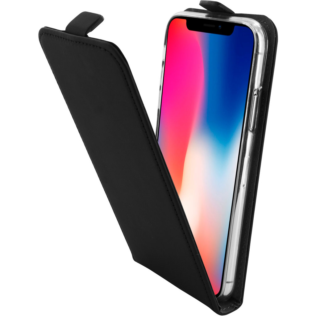 Mobiparts Premium Flip TPU Case Apple iPhone X/XS Black - Afbeelding 5