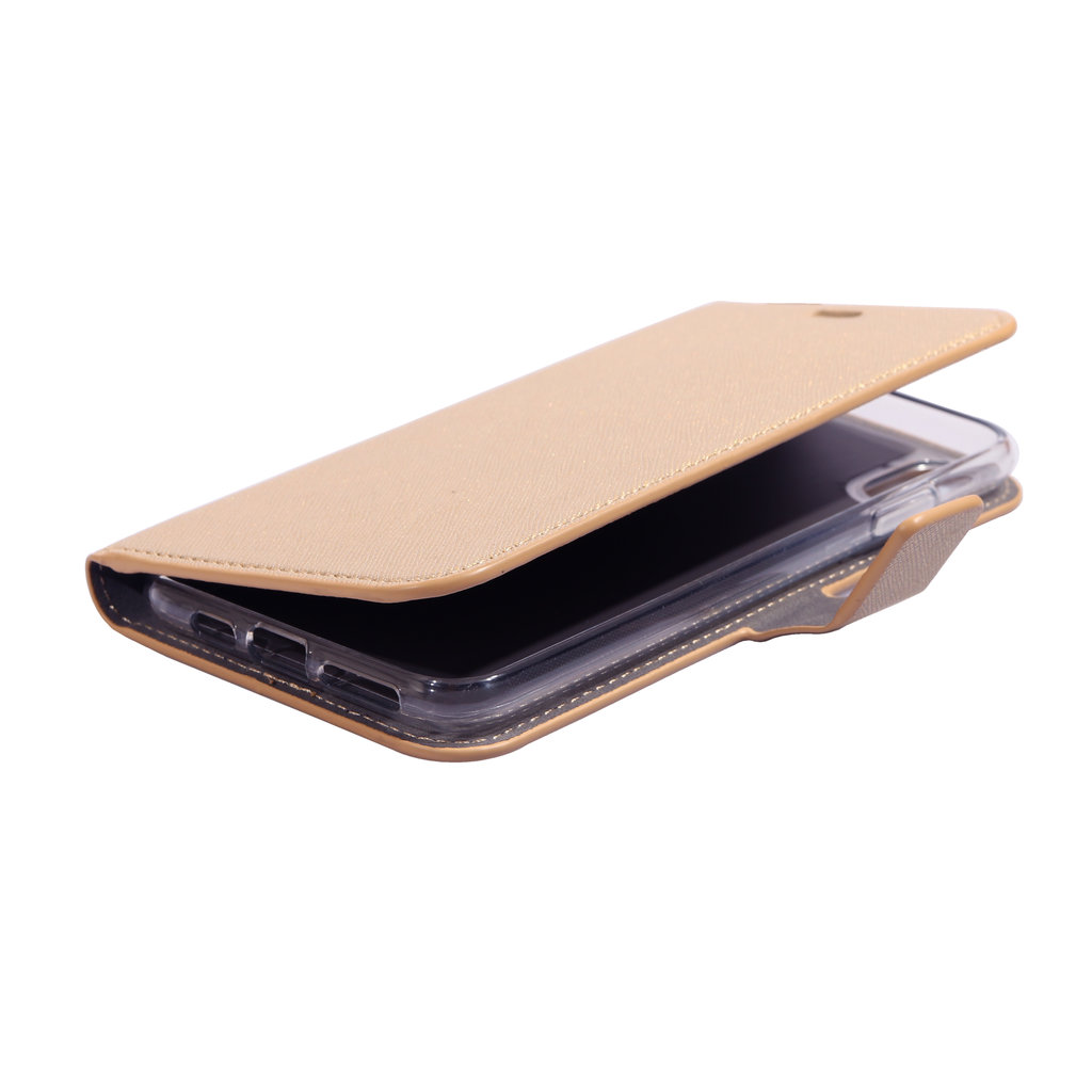 Mobiparts Saffiano Wallet Case Apple iPhone XS Max Gold - Afbeelding 4