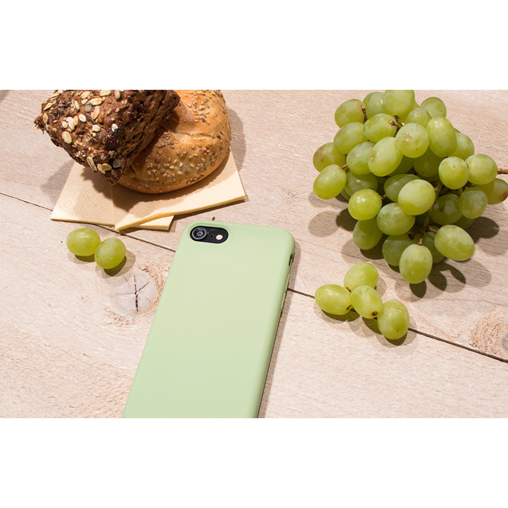 Mobiparts Silicone Cover Apple iPhone 7/8/SE (2020/2022) Pistache Green - Afbeelding 6