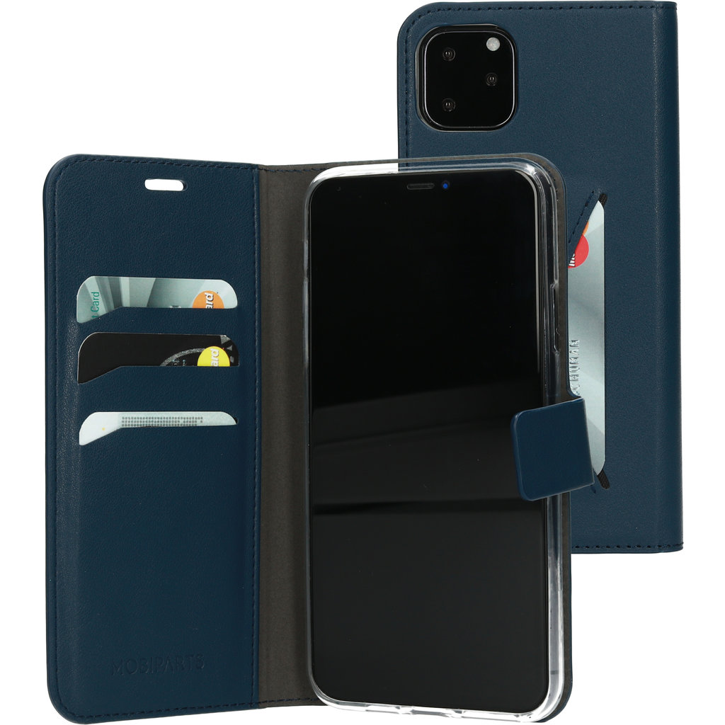 Mobiparts Classic Wallet Case Apple iPhone 11 Pro Max Blue - Afbeelding 10