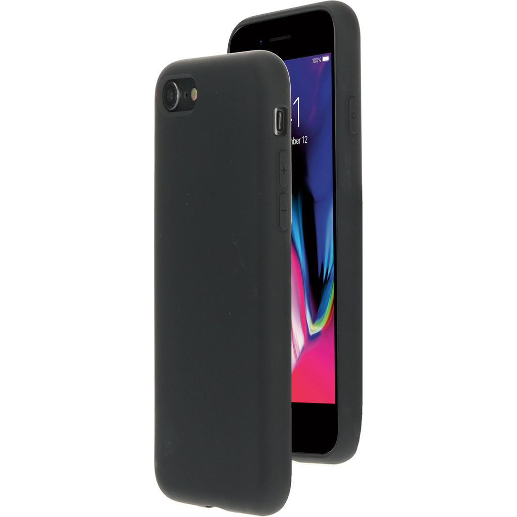 Mobiparts Silicone Cover Apple iPhone 7/8/SE (2020/2022) Black - Afbeelding 8