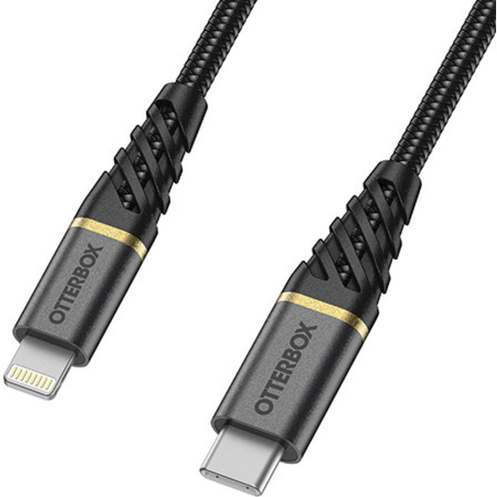 OtterBox Lightning to USB-C Premium Cable 2m Black - Afbeelding 5