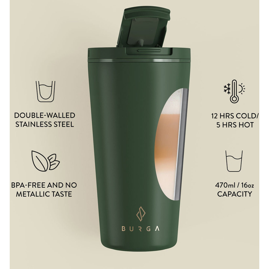 Burga Coffee Mug - Khaki - Afbeelding 4