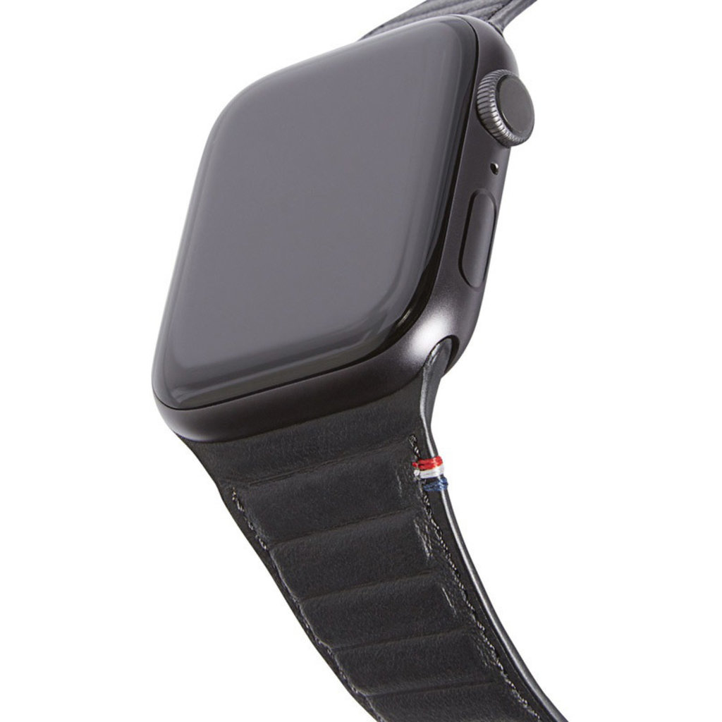 Decoded Leather Magnetic Traction Strap Black - 38mm / 40mm / 41mm - Afbeelding 5