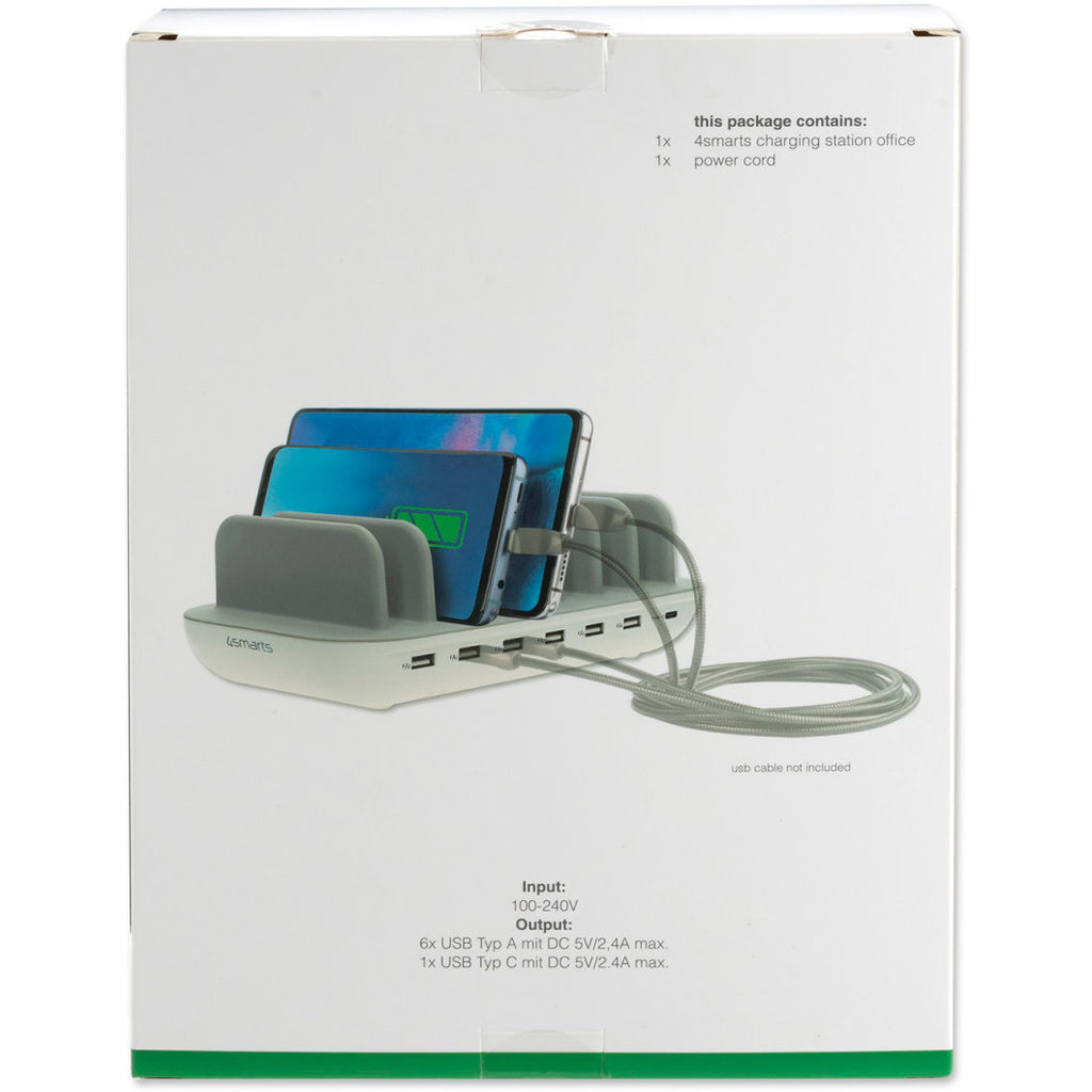 4Smarts Charging Station Office 60W White - Afbeelding 4