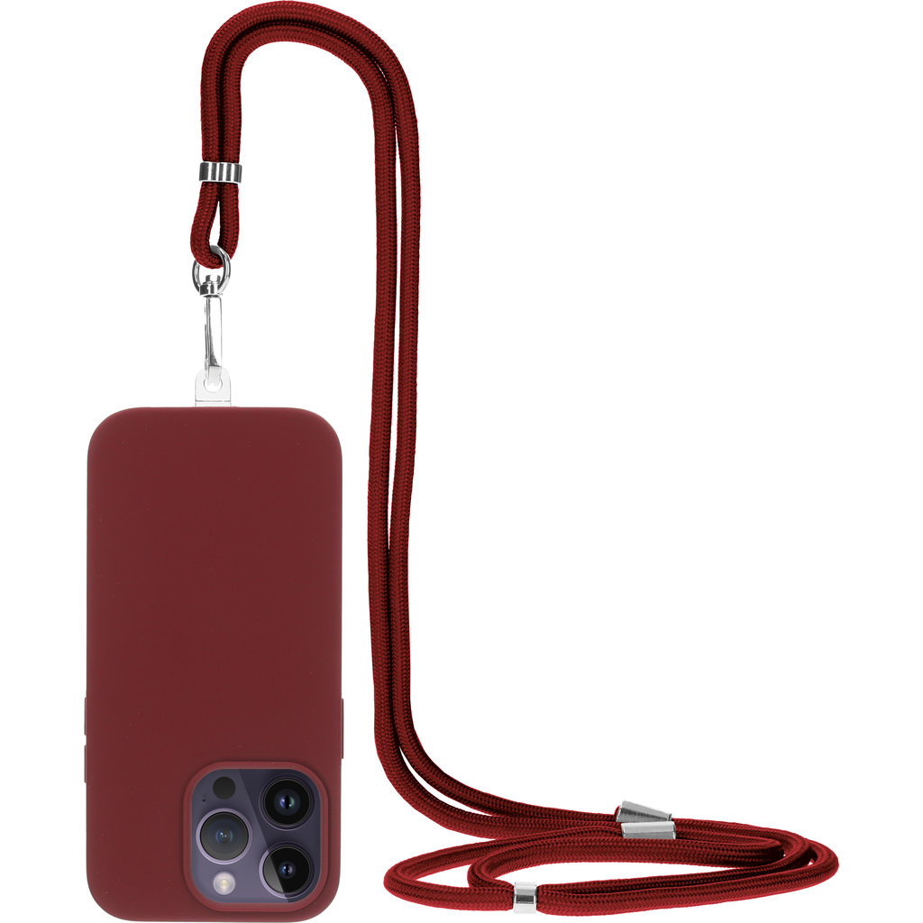 Mobiparts Universal Phonecord Plum Red