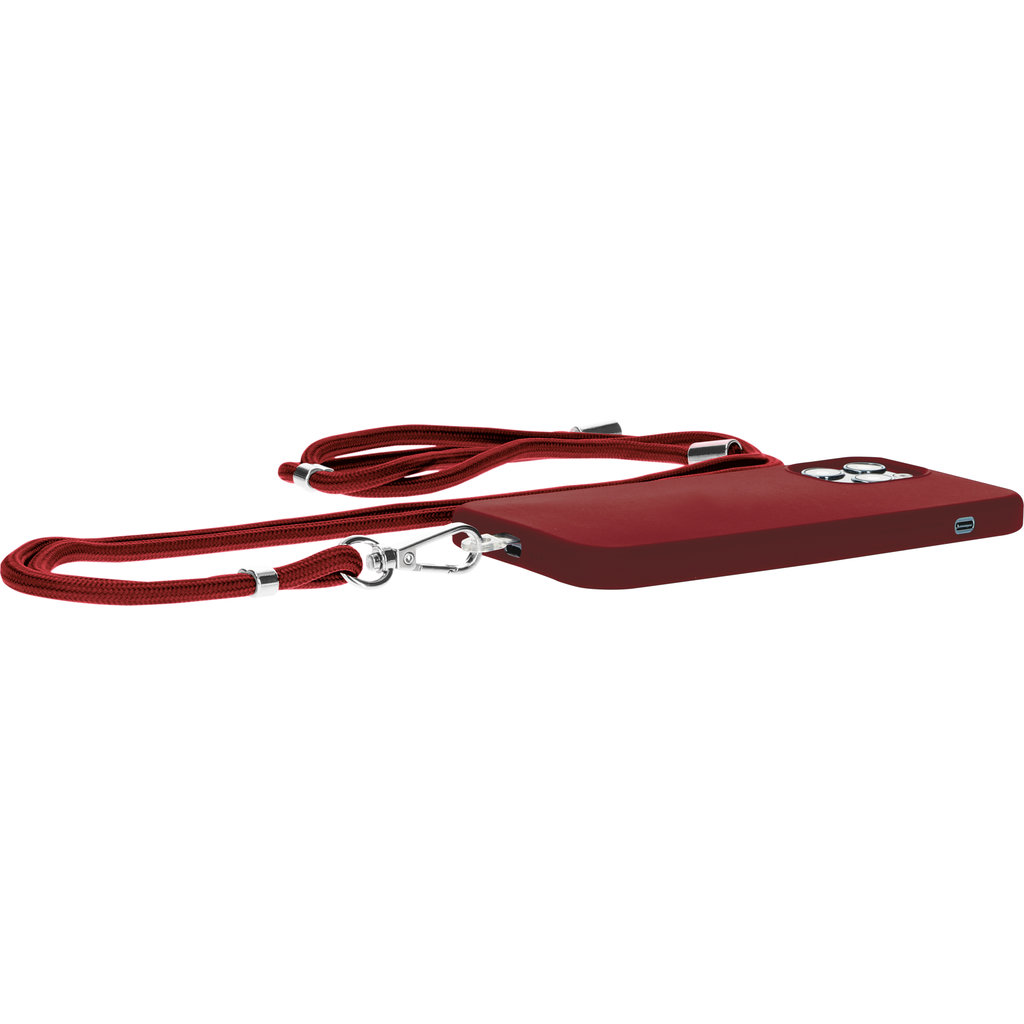 Mobiparts Universal Phonecord Plum Red - Afbeelding 2