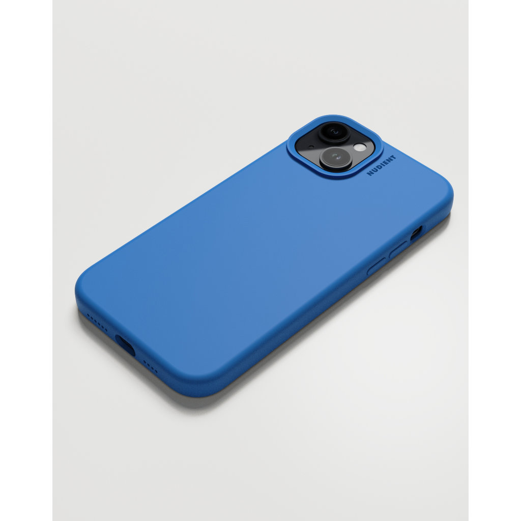Nudient Base Case iPhone 15 Plus Vibrant Blue - Afbeelding 2
