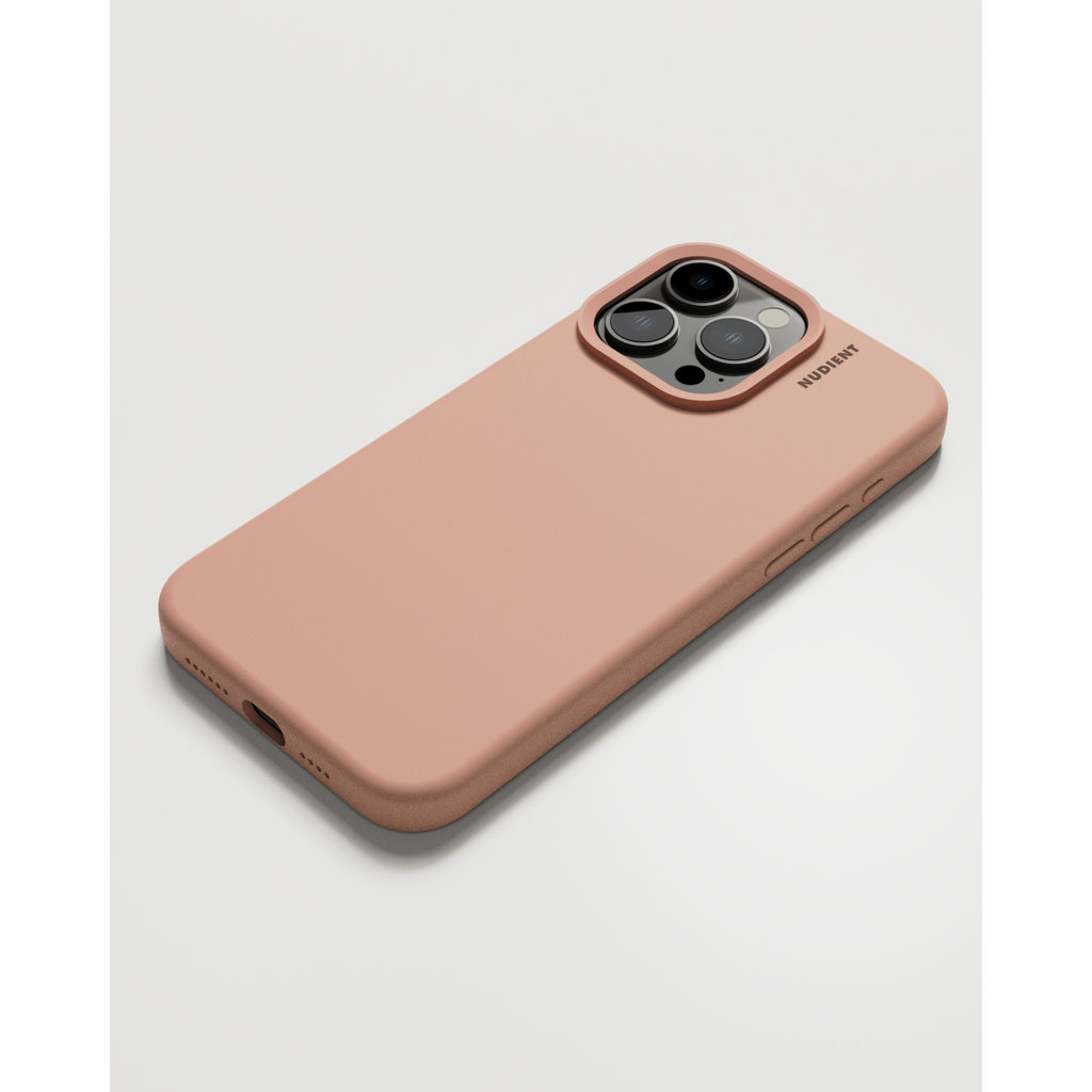 Nudient Base Case iPhone 15 Pro Max Peach Orange - Afbeelding 2