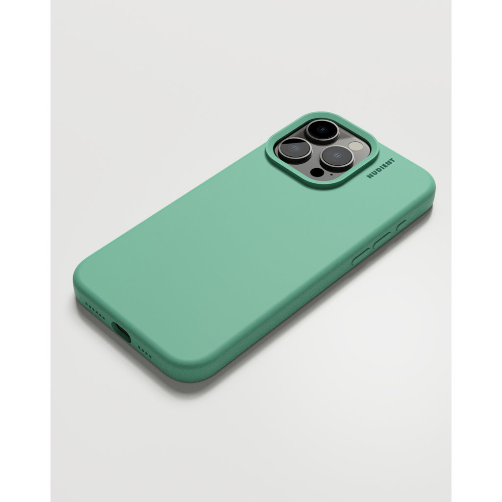 Nudient Base Case iPhone 15 Pro Max Mint Green - Afbeelding 2