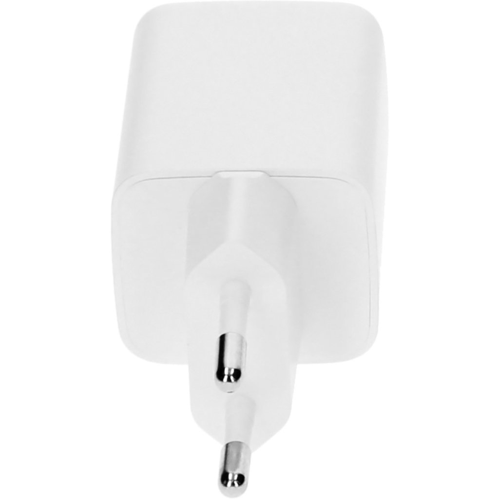 Mobiparts GaN Wall Charger Dual USB-C 35W White (with PD) - Afbeelding 3