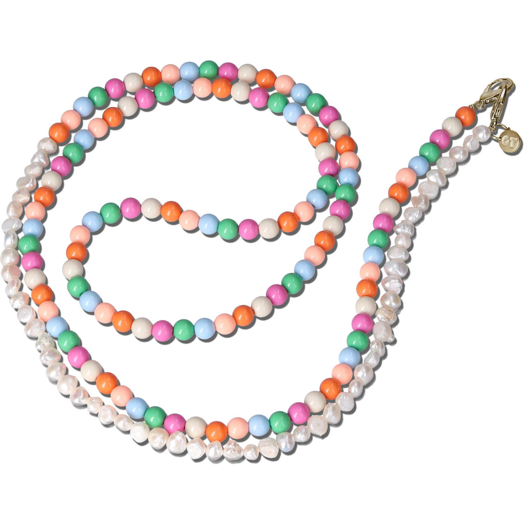 Casetastic Lanyard Beads and Pearls - Multicolor(125cm) - Afbeelding 7