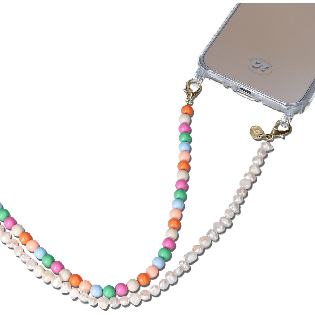 Casetastic Lanyard Beads and Pearls - Multicolor(125cm) - Afbeelding 2