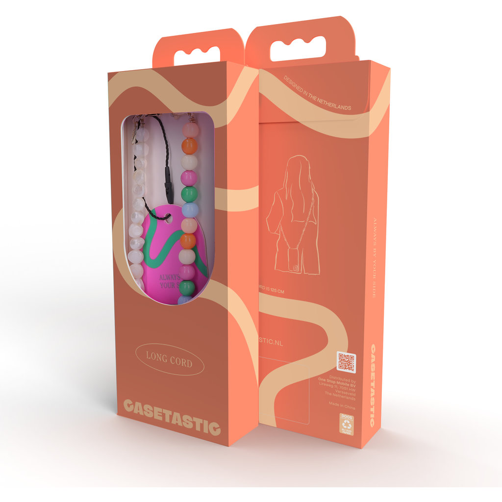 Casetastic Lanyard Beads and Pearls - Multicolor(125cm) - Afbeelding 6