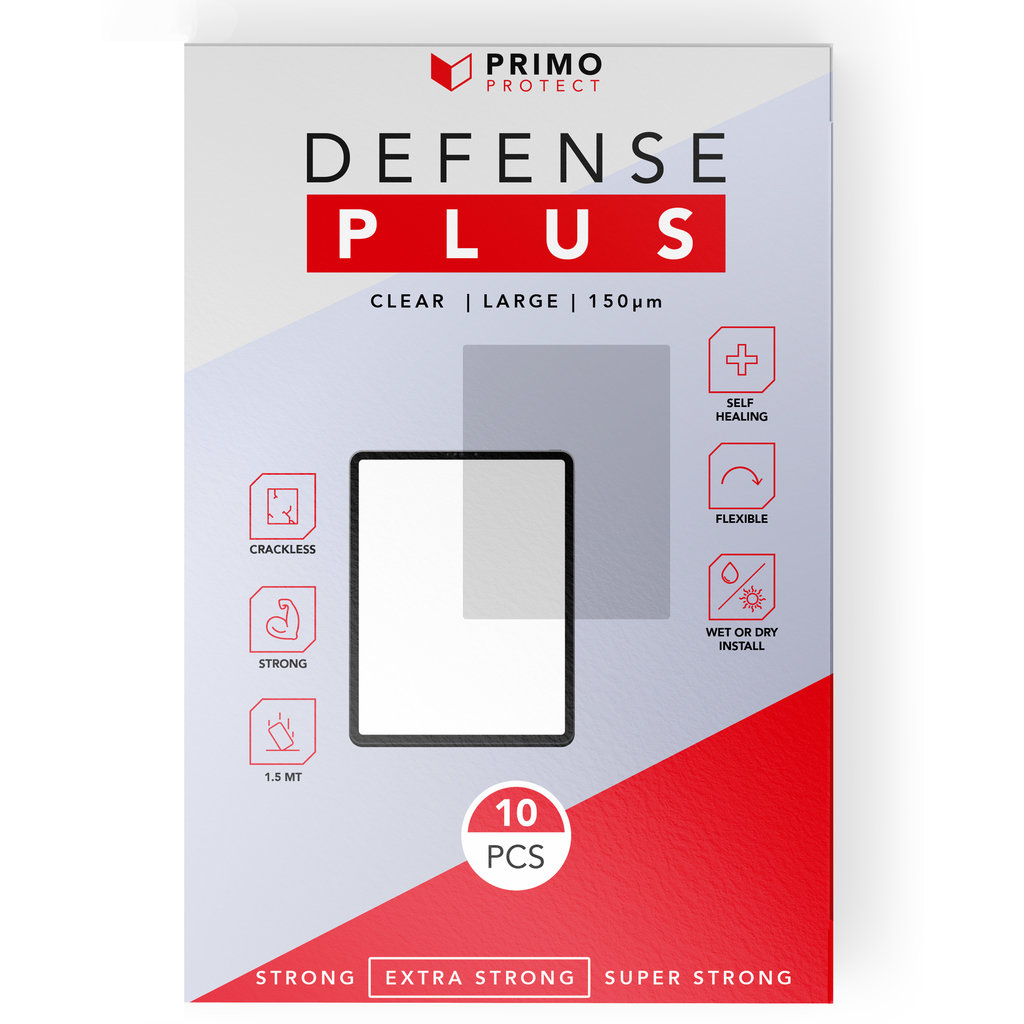 Redwolf Primo Protect Film Plus Large up to 12 inch (10-pack) - Afbeelding 3