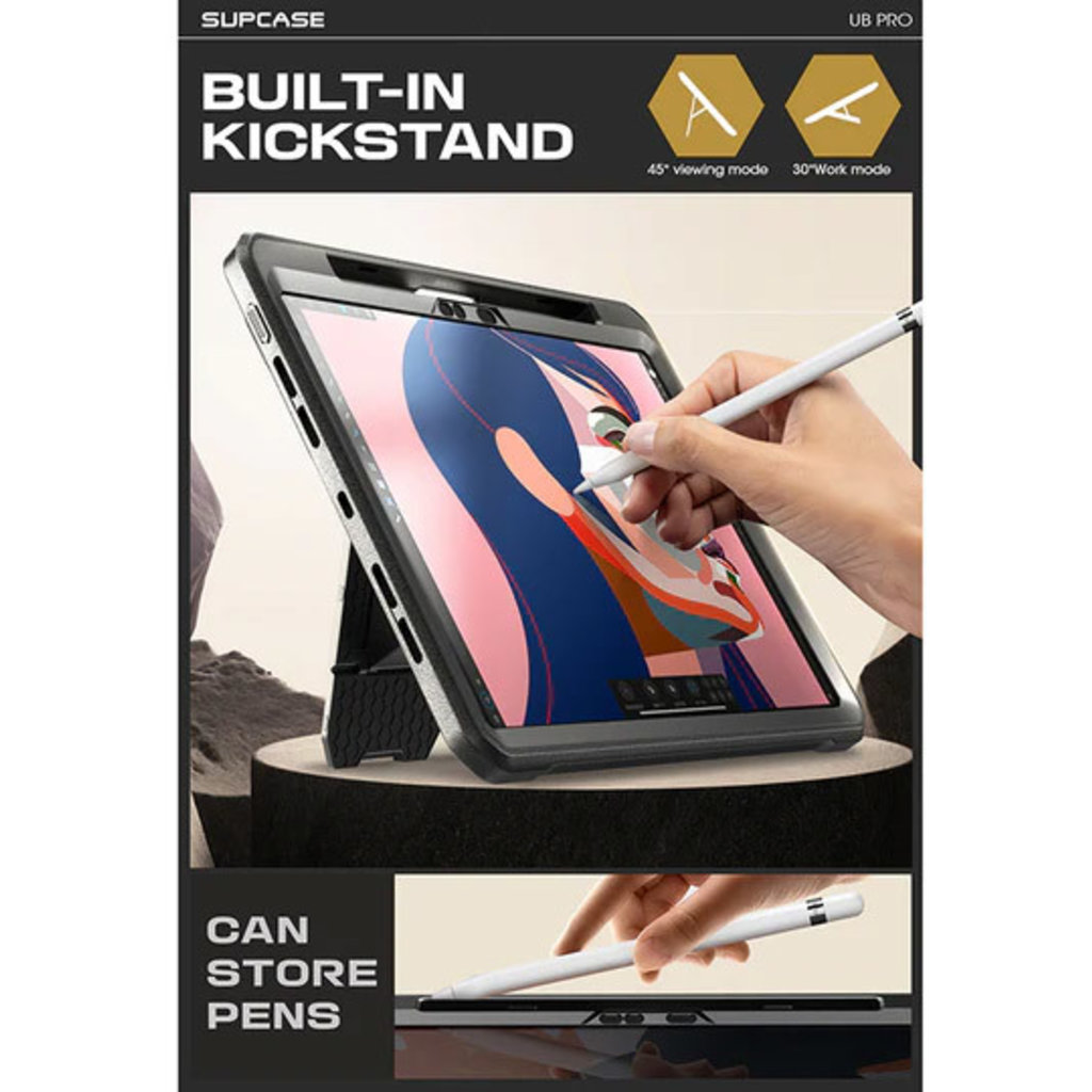 Supcase Unicorn Beetle Pro Apple iPad Pro 11 (2024) Black - Afbeelding 2