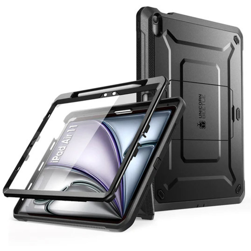 Supcase Unicorn Beetle Pro Apple iPad Air 11 (2024) Black - Afbeelding 9