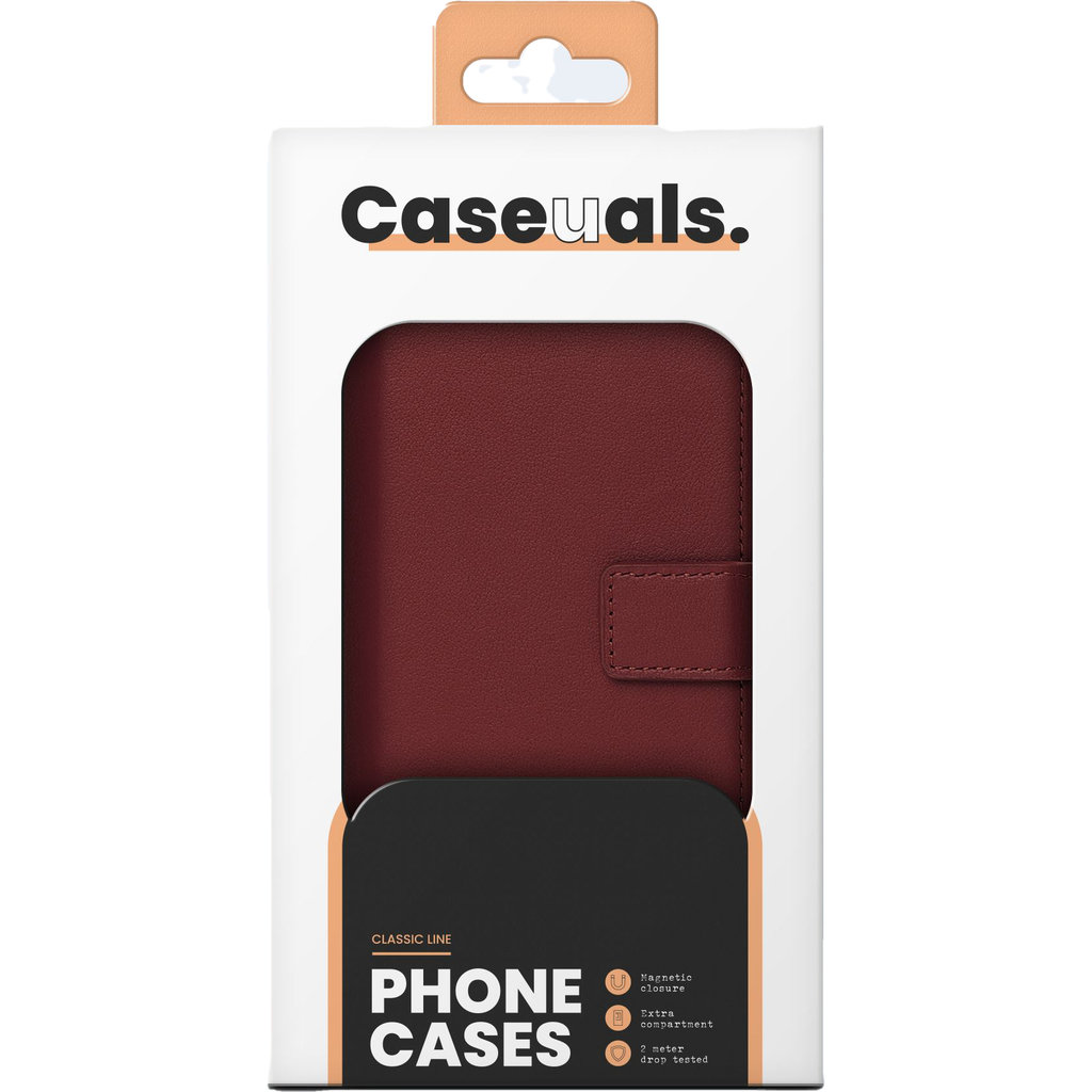 Caseuals Bookcase Apple iPhone 14 Red