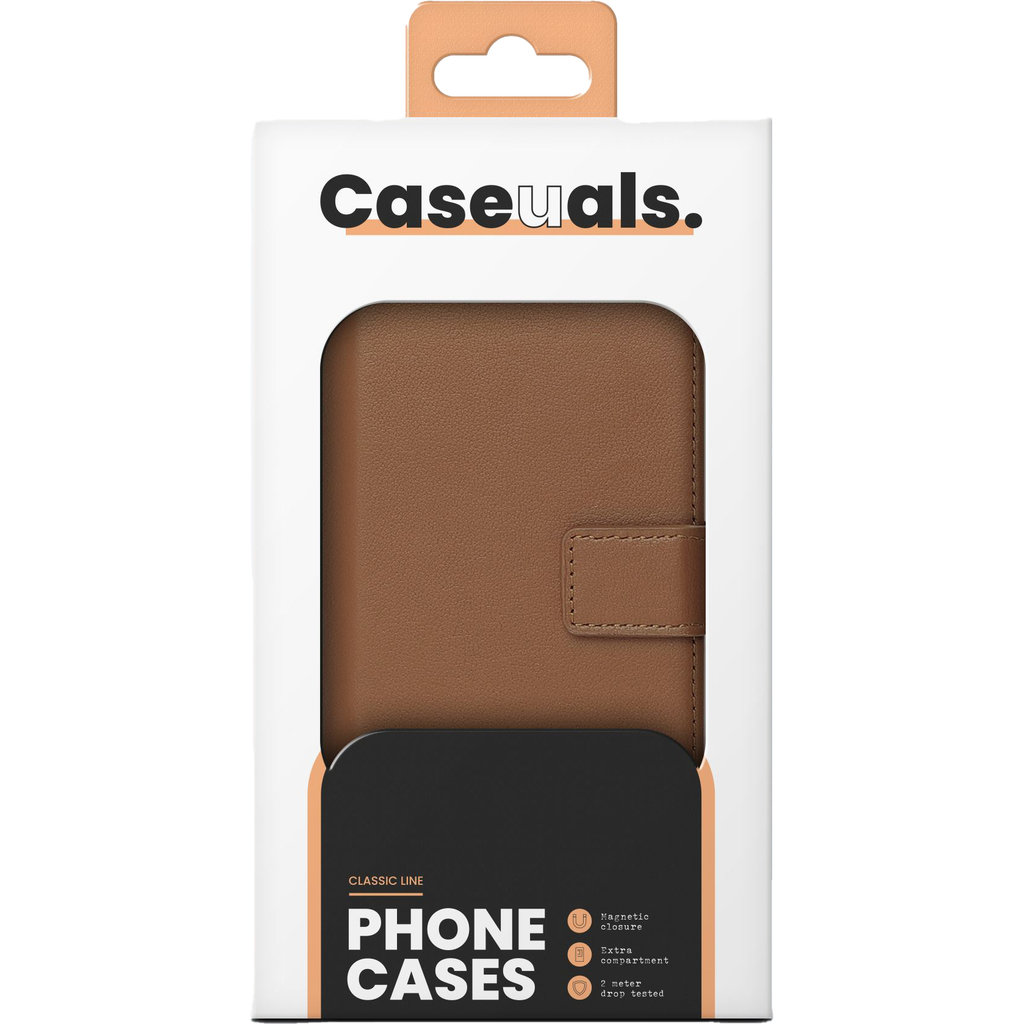 Caseuals Bookcase Apple iPhone 13 Pro Brown