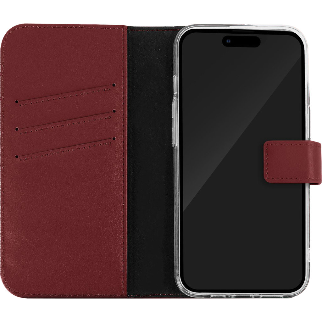 Caseuals Bookcase Apple iPhone 15 Red - Afbeelding 3