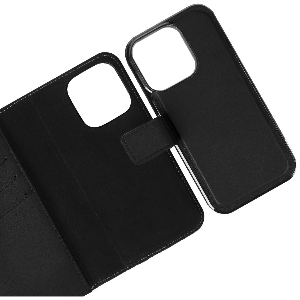 Caseuals 2-in-1 Bookcase MagSafe Apple iPhone 15 Pro Black - Afbeelding 6