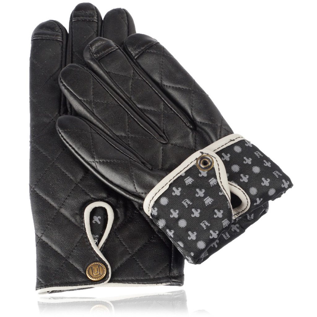 Uunique Lederen Touchscreen Handschoenen - Dames (maat M/L) - Afbeelding 3