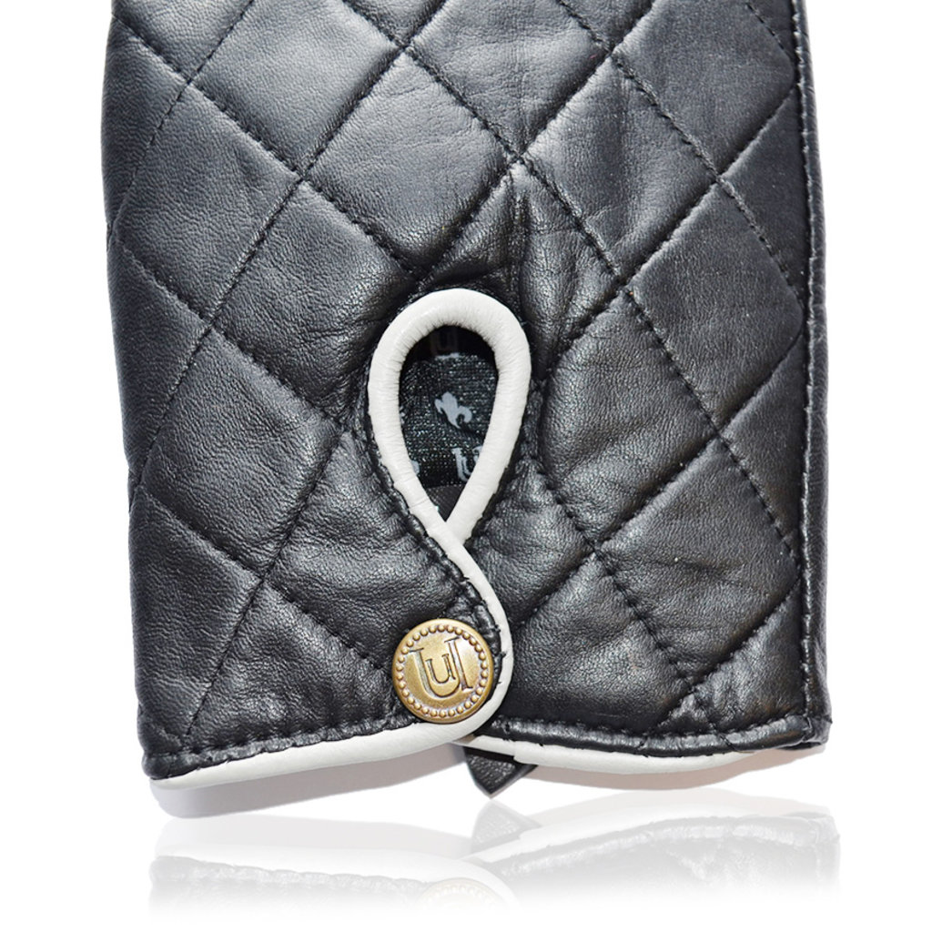 Uunique Lederen Touchscreen Handschoenen - Dames (maat M/L) - Afbeelding 6