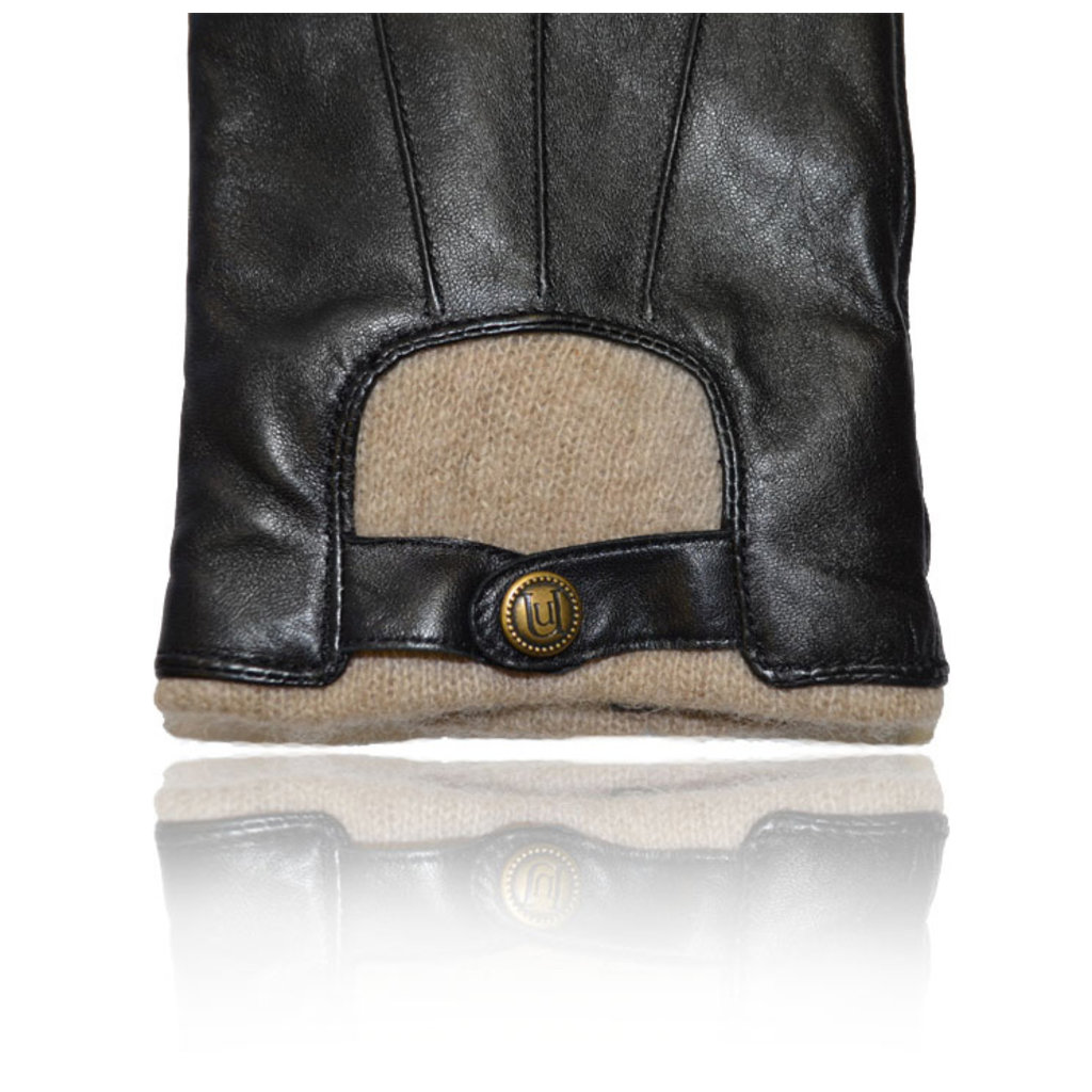 Uunique Lederen Touchscreen Handschoenen - Heren (maat L/XL) - Afbeelding 6