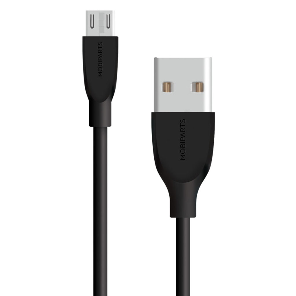 Mobiparts Micro USB to USB Cable 2A 1 m Black - Afbeelding 3
