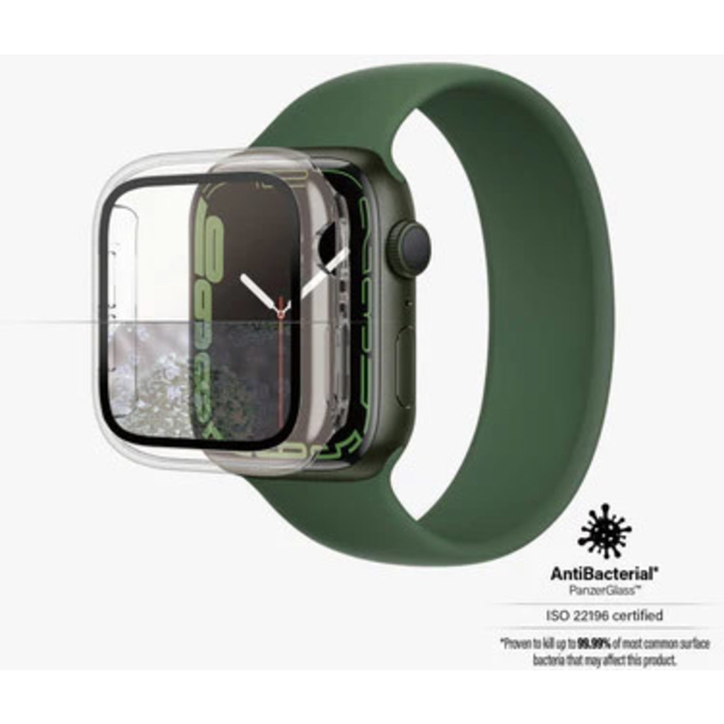 PanzerGlass Full Body Apple Watch 7 41 mm - Clear - Anti-Bacterial - Afbeelding 9