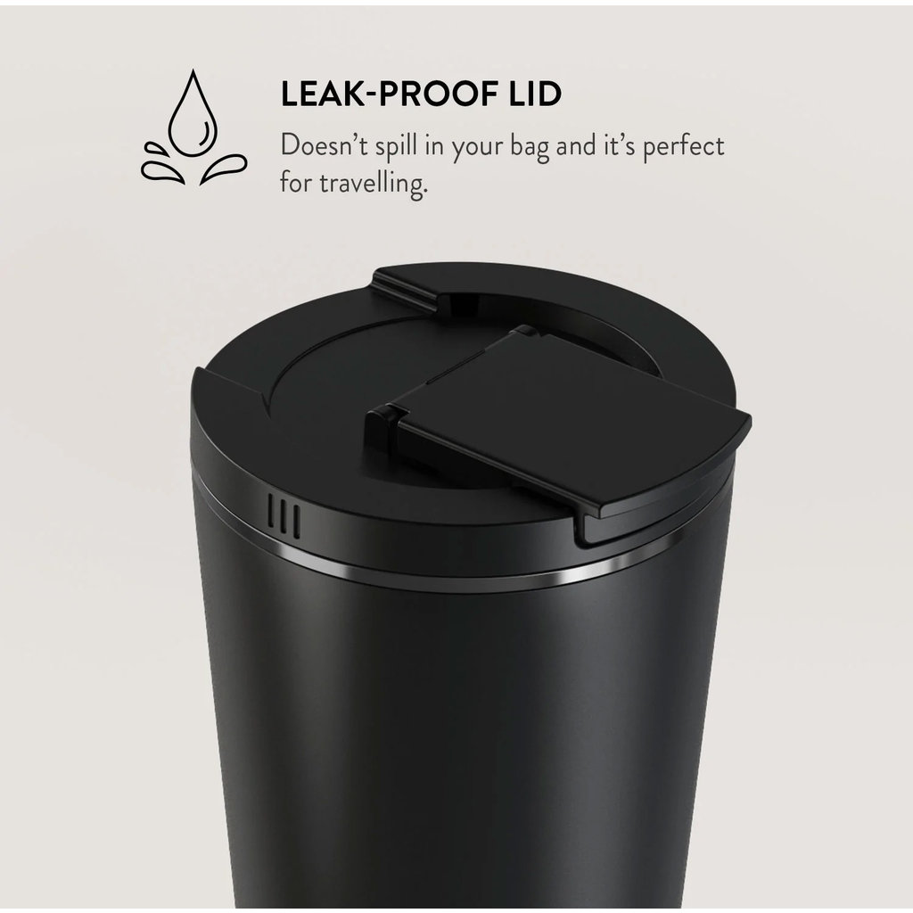 Burga Coffee Mug - Black - Afbeelding 11