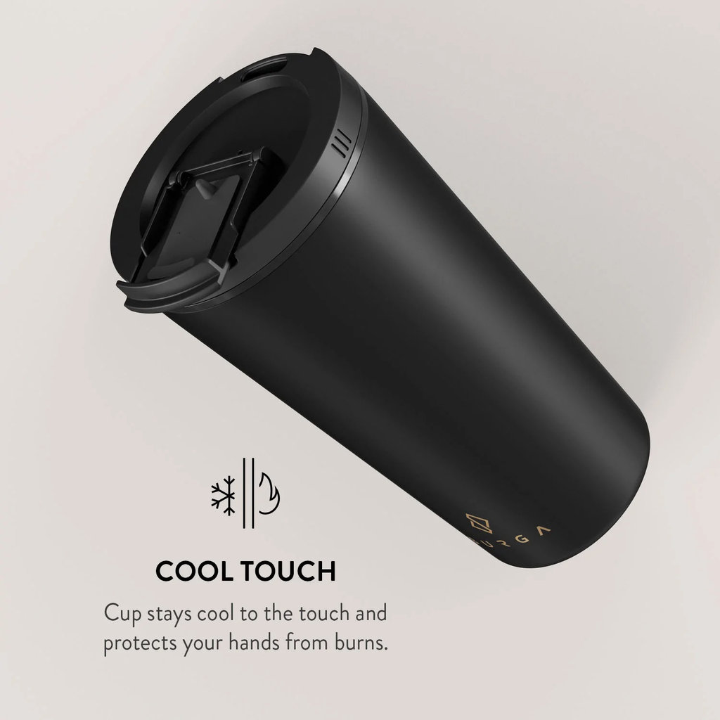 Burga Coffee Mug - Black - Afbeelding 13