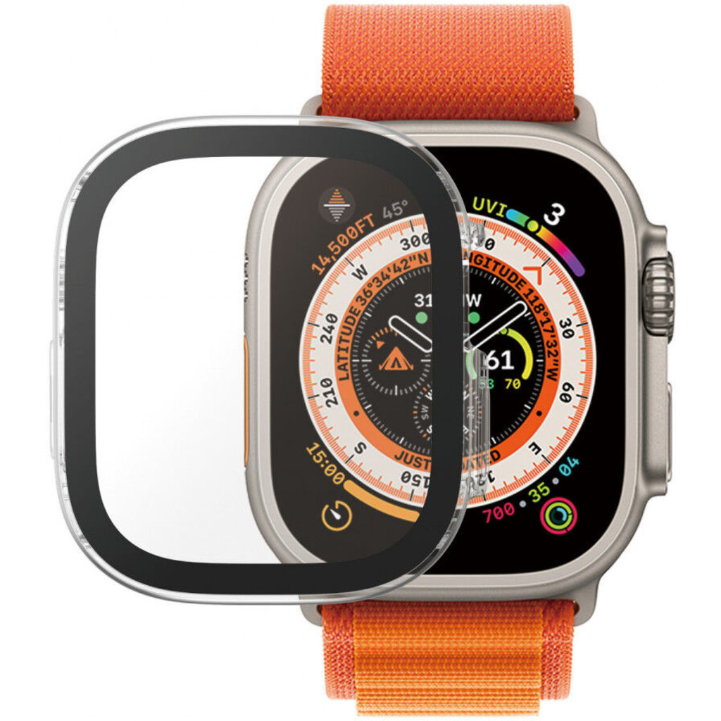 PanzerGlass Full Body Apple Watch Ultra 2/Ultra 49 mm - Clear with D3O - Afbeelding 6