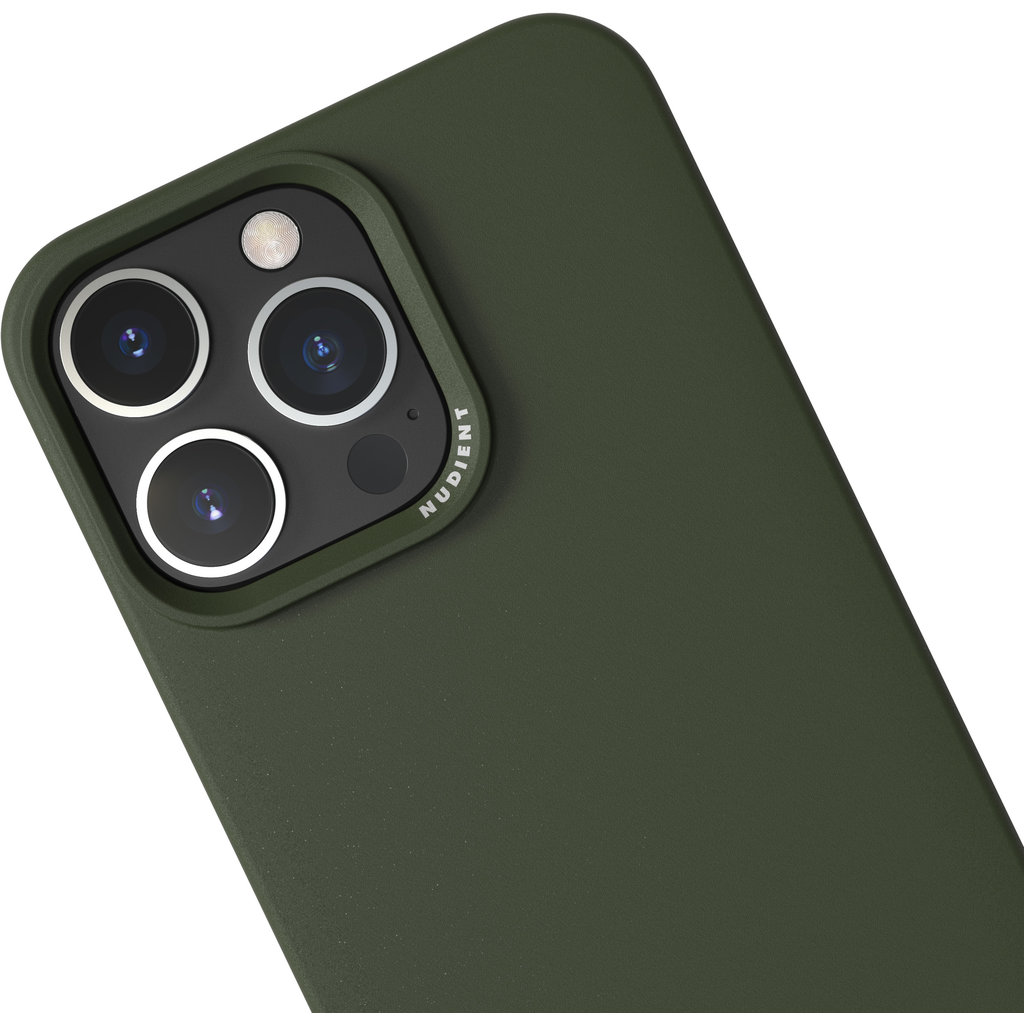 Nudient Thin Precise Case Apple iPhone 16 Pro Max V3 Pine Green - MS - Afbeelding 5