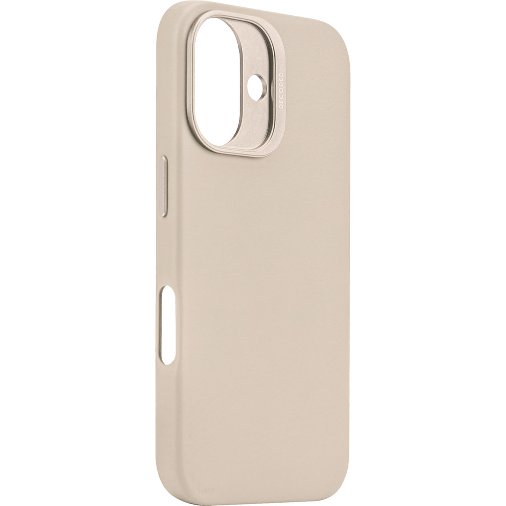 Decoded Leather Backcover Apple iPhone 16 Clay - Afbeelding 2