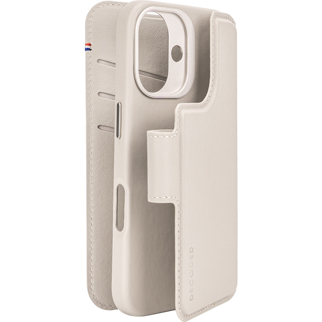 Decoded Leather Detachable Wallet Apple iPhone 16 Clay - Afbeelding 7