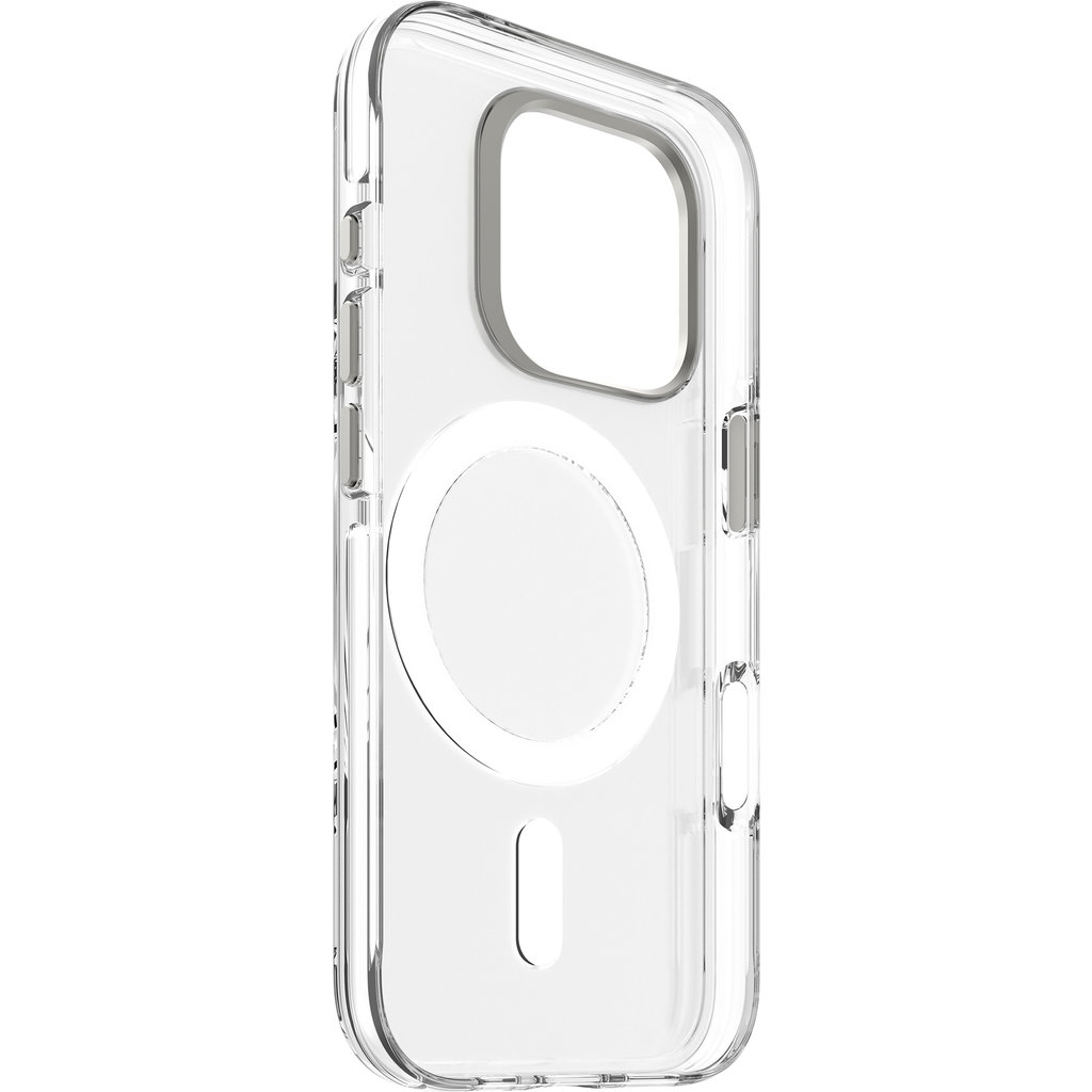 Decoded Recycled Plastic Transparent Backcover Apple iPhone 16 Pro Frosted White - Afbeelding 3